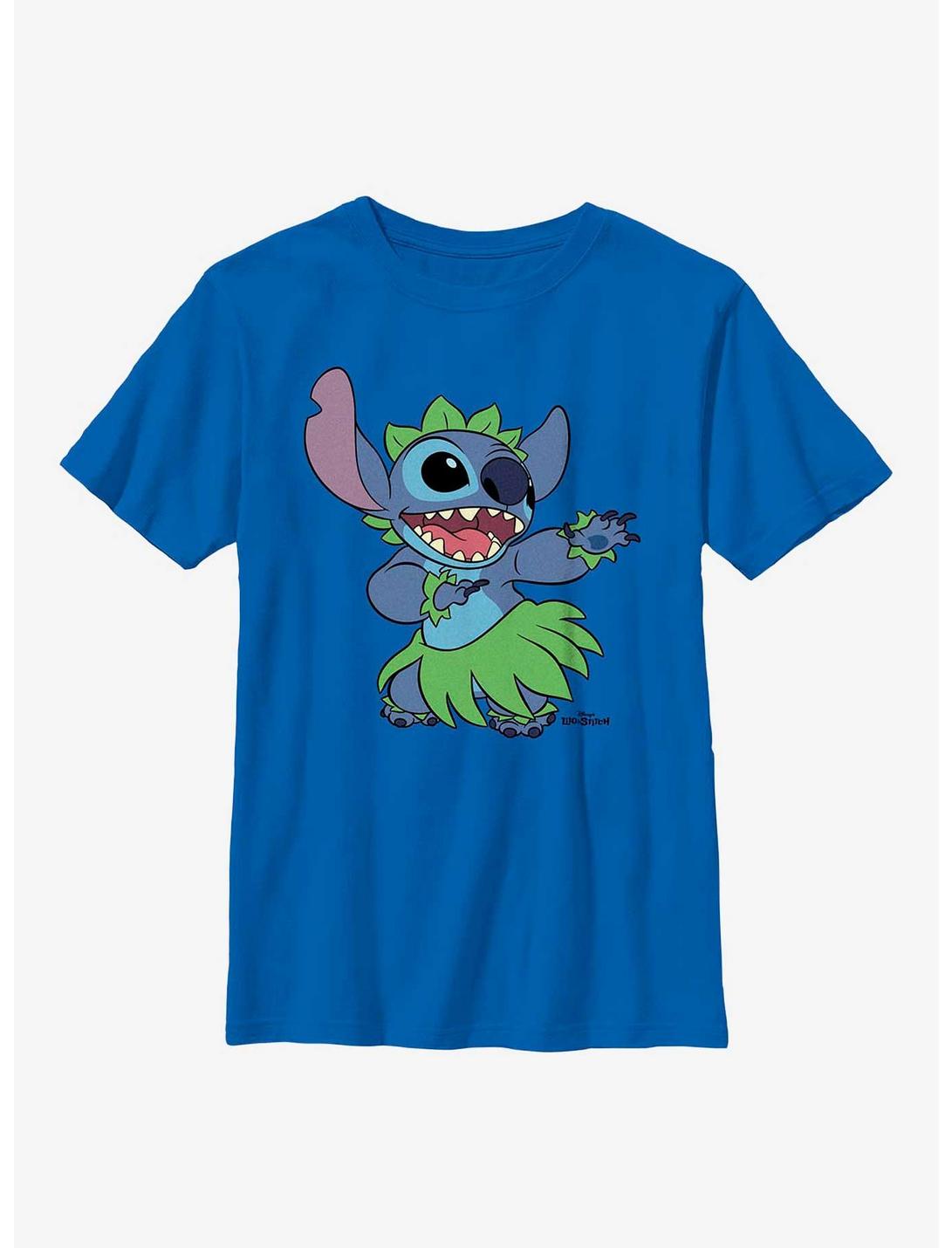 Disney Lilo & Stitch Hula Youth T-Shirt, ROYAL, hi-res