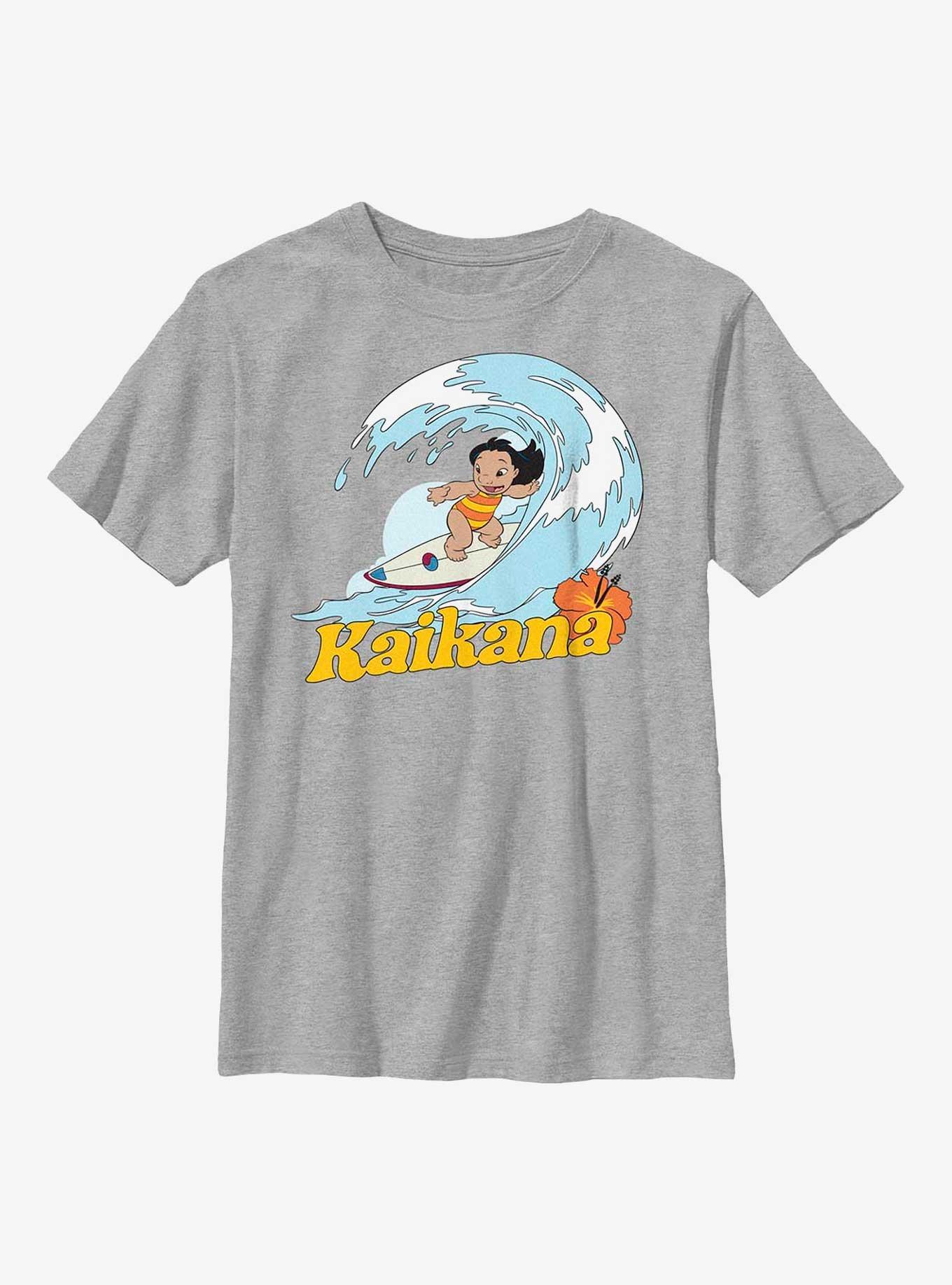 Disney Lilo & Stitch Kaikana Hawaiian Sister Lilo Youth T-Shirt, ATH HTR, hi-res