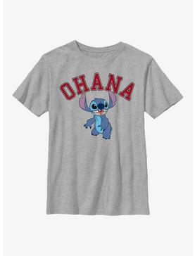 Disney Lilo & Stitch Ohana Collegiate Youth T-Shirt, , hi-res