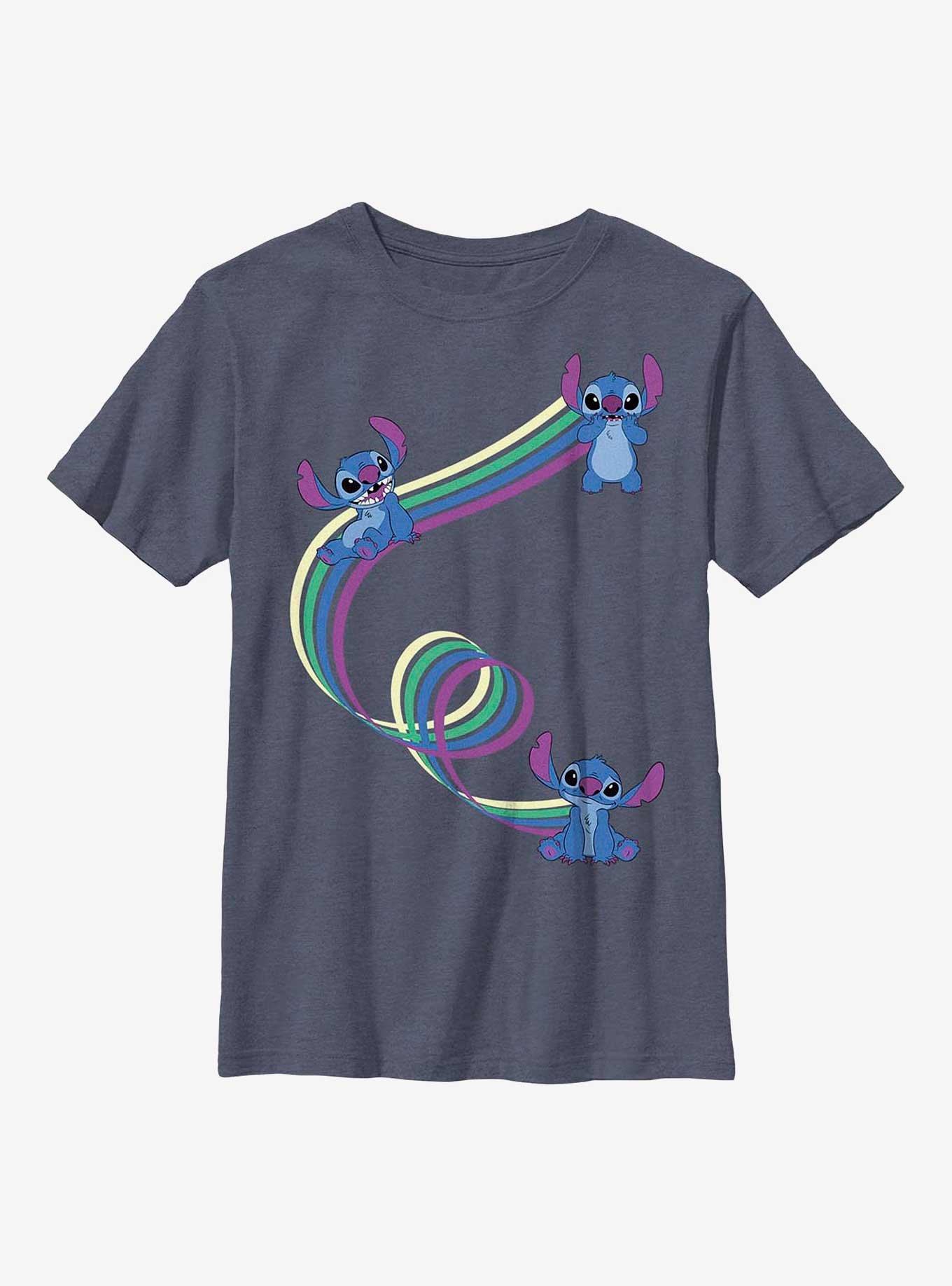Disney Lilo & Stitch Ribbon Stitches Youth T-Shirt, , hi-res