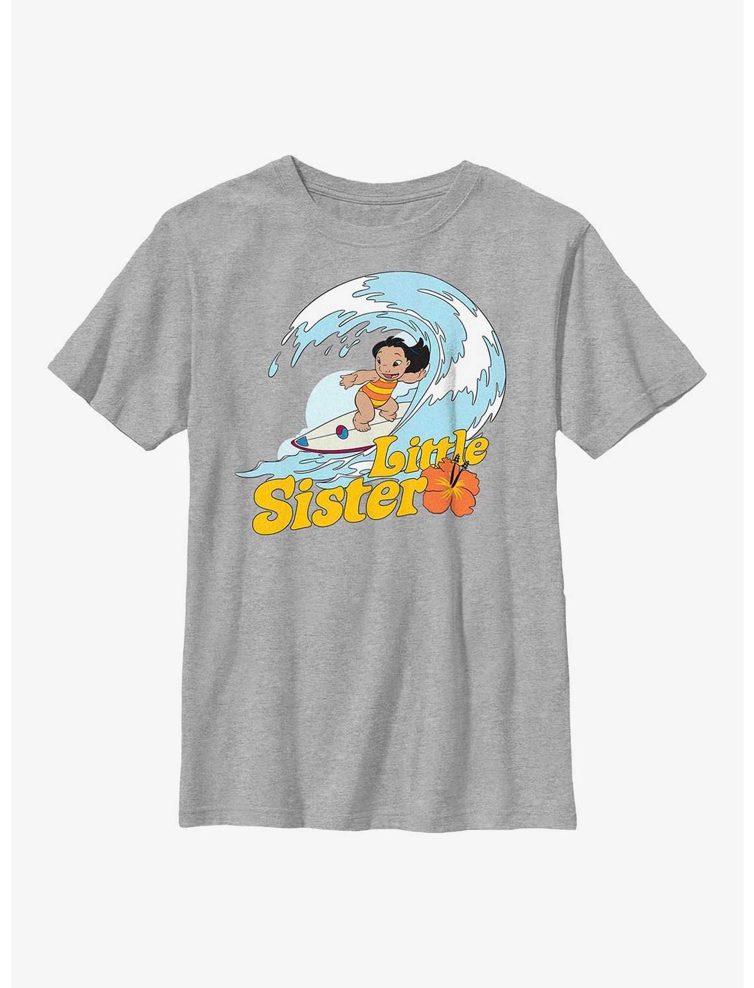 Disney Lilo & Stitch Little Sister Lilo Youth T-Shirt, ATH HTR, hi-res