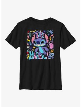 Disney Lilo & Stitch Trouble Maker Youth T-Shirt, , hi-res