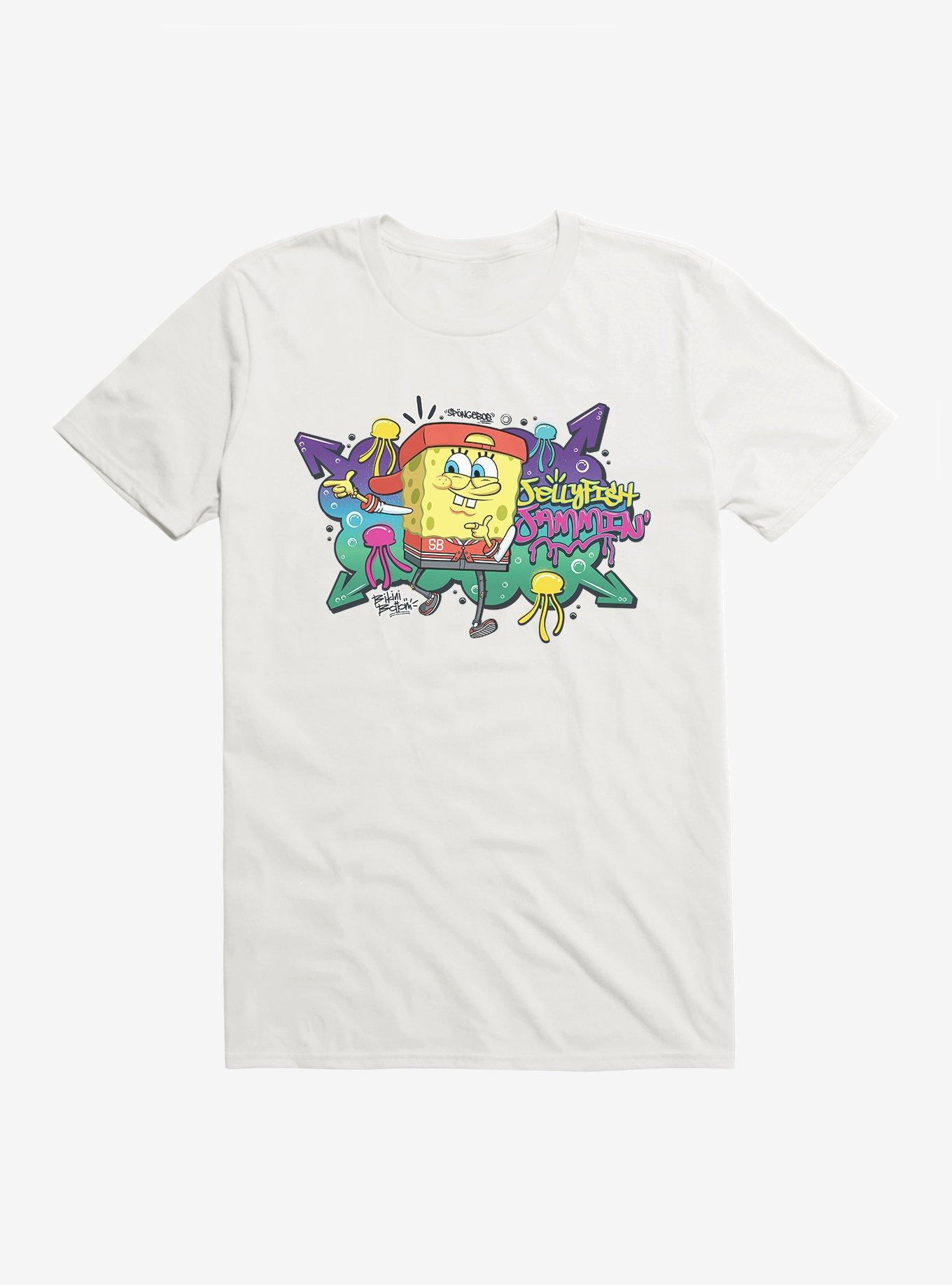 SpongeBob SquarePants Hip Hop Jellyfish Jammin' T-Shirt | Hot Topic