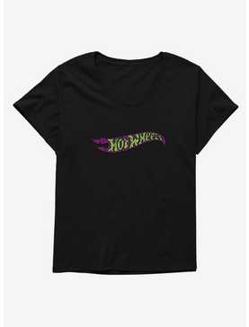 Hot Wheels Spooky Logo Womens T-Shirt Plus Size, , hi-res