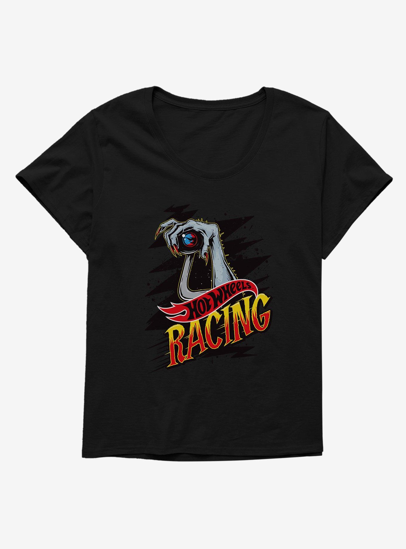 Hot Wheels Spooky Racing Hand Womens T-Shirt Plus Size, , hi-res