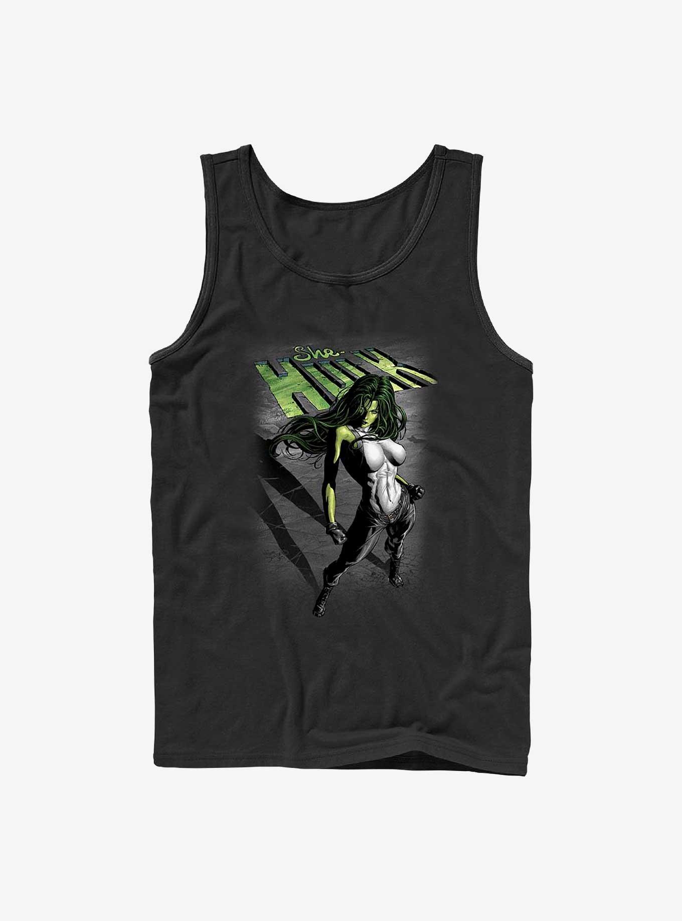 Marvel She Hulk Incredible Sass Tank, BLACK, hi-res