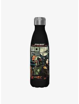Star Wars The Book of Boba Fett Bounty Buddies Black Stainless Steel Water Bottle, , hi-res