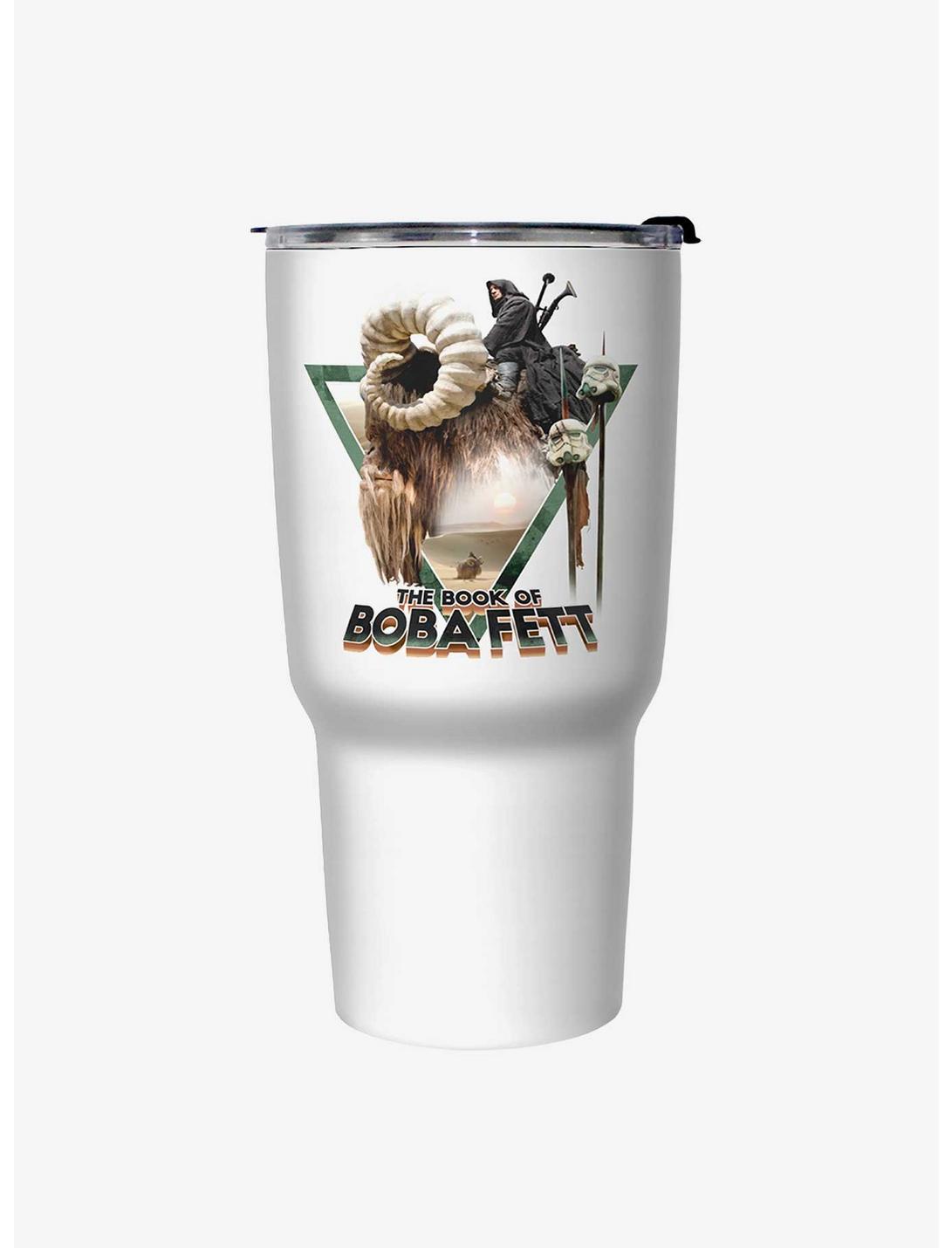 Star Wars The Book of Boba Fett No Time For This White Stainless Steel Travel Mug, , hi-res