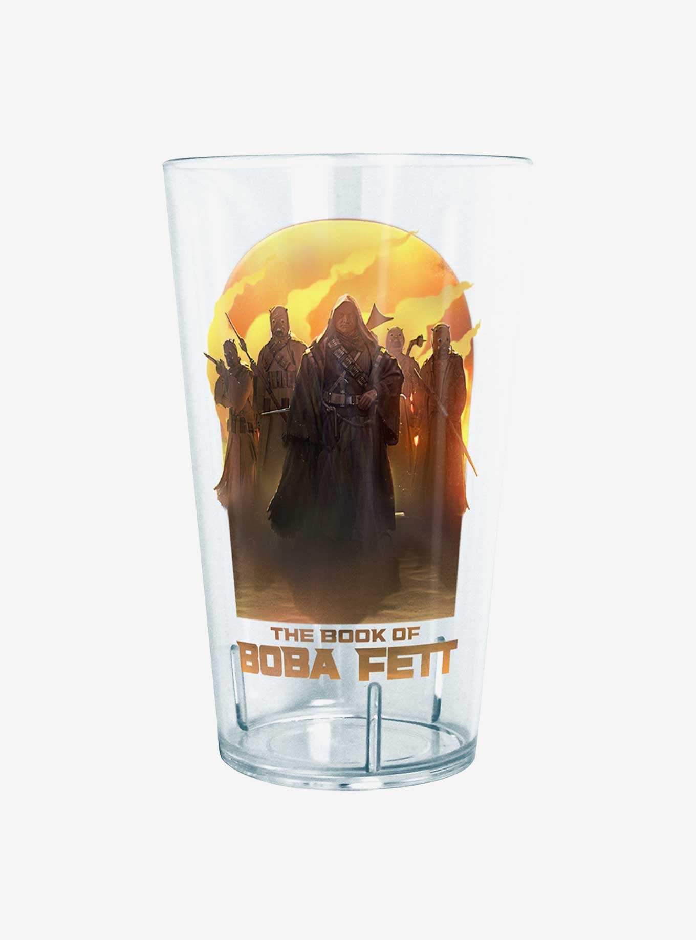 Star Wars The Book of Boba Fett Leading By Example Pint Glass, , hi-res