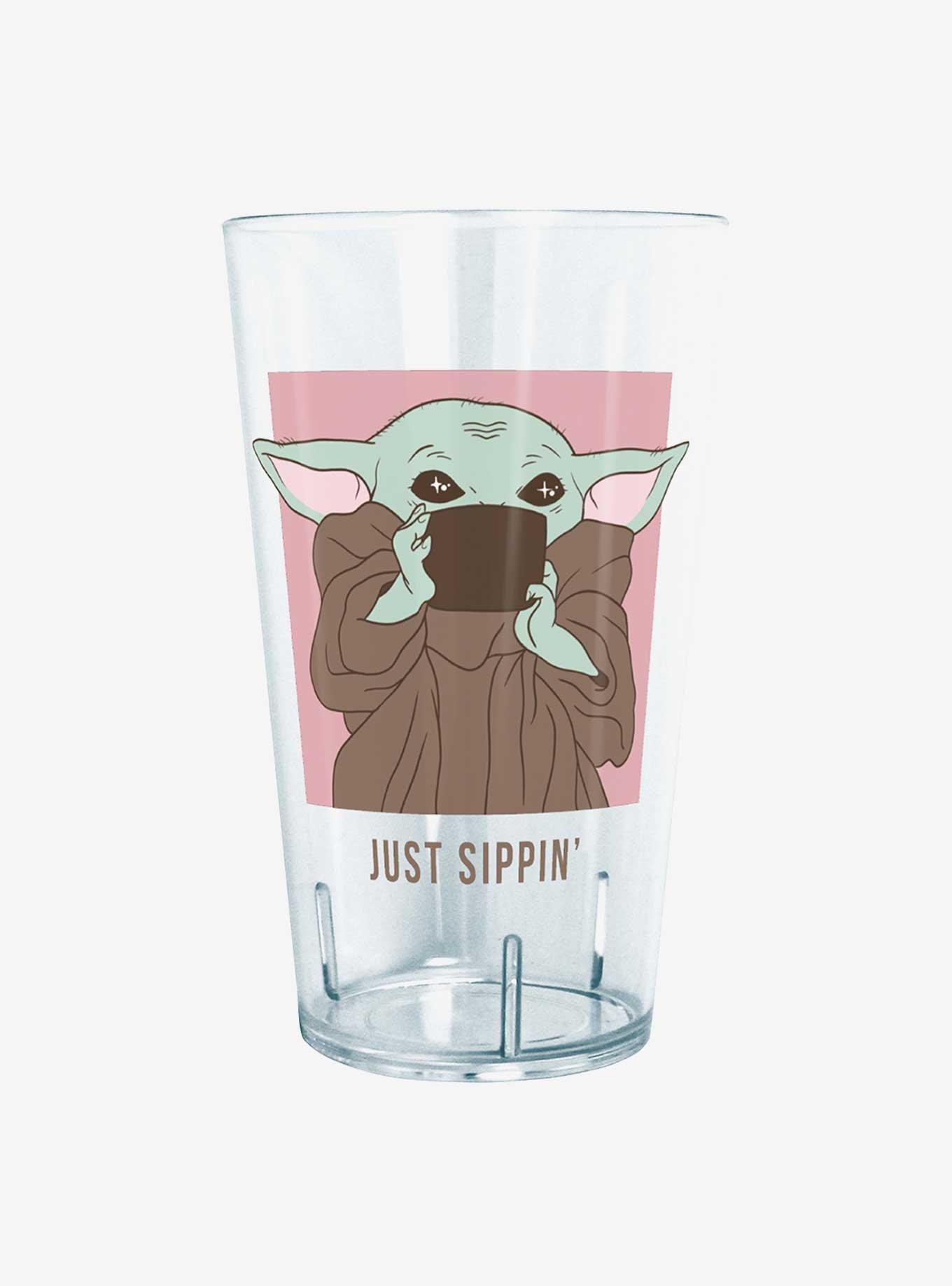 Star Wars The Mandalorian Just Sippin Pint Glass, , hi-res