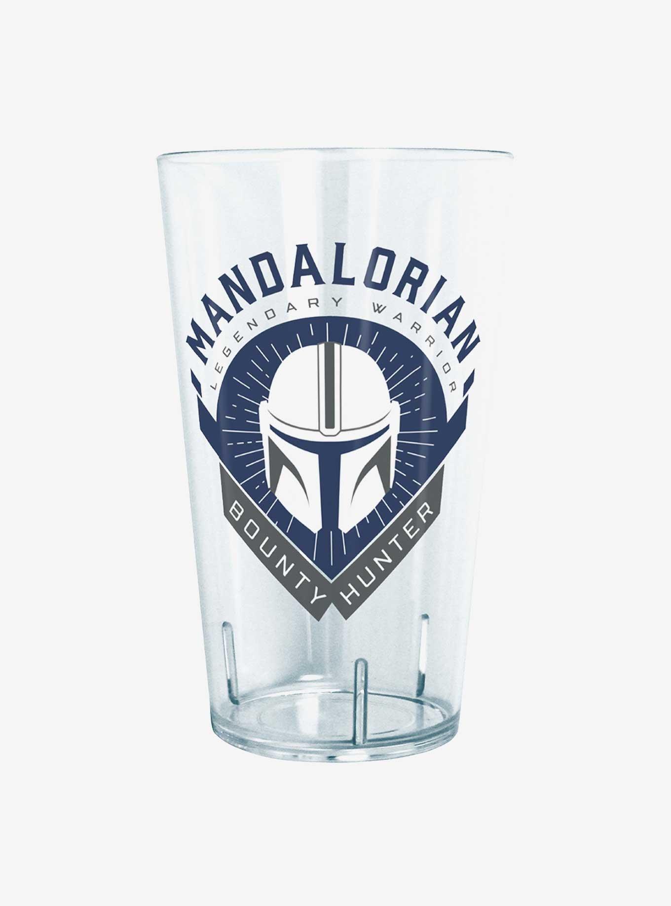 Star Wars The Mandalorian Mandalorian Crest Pint Glass, , hi-res