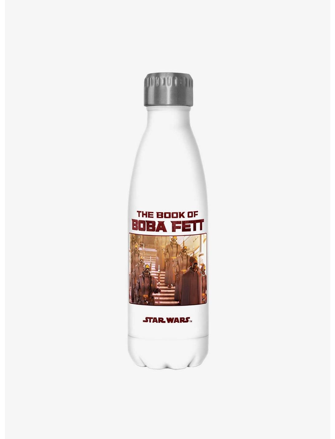 Star Wars The Book of Boba Fett Take Cover White Stainless Steel Water Bottle, , hi-res