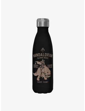 Star Wars The Mandalorian Blurrg Rider Black Stainless Steel Water Bottle, , hi-res