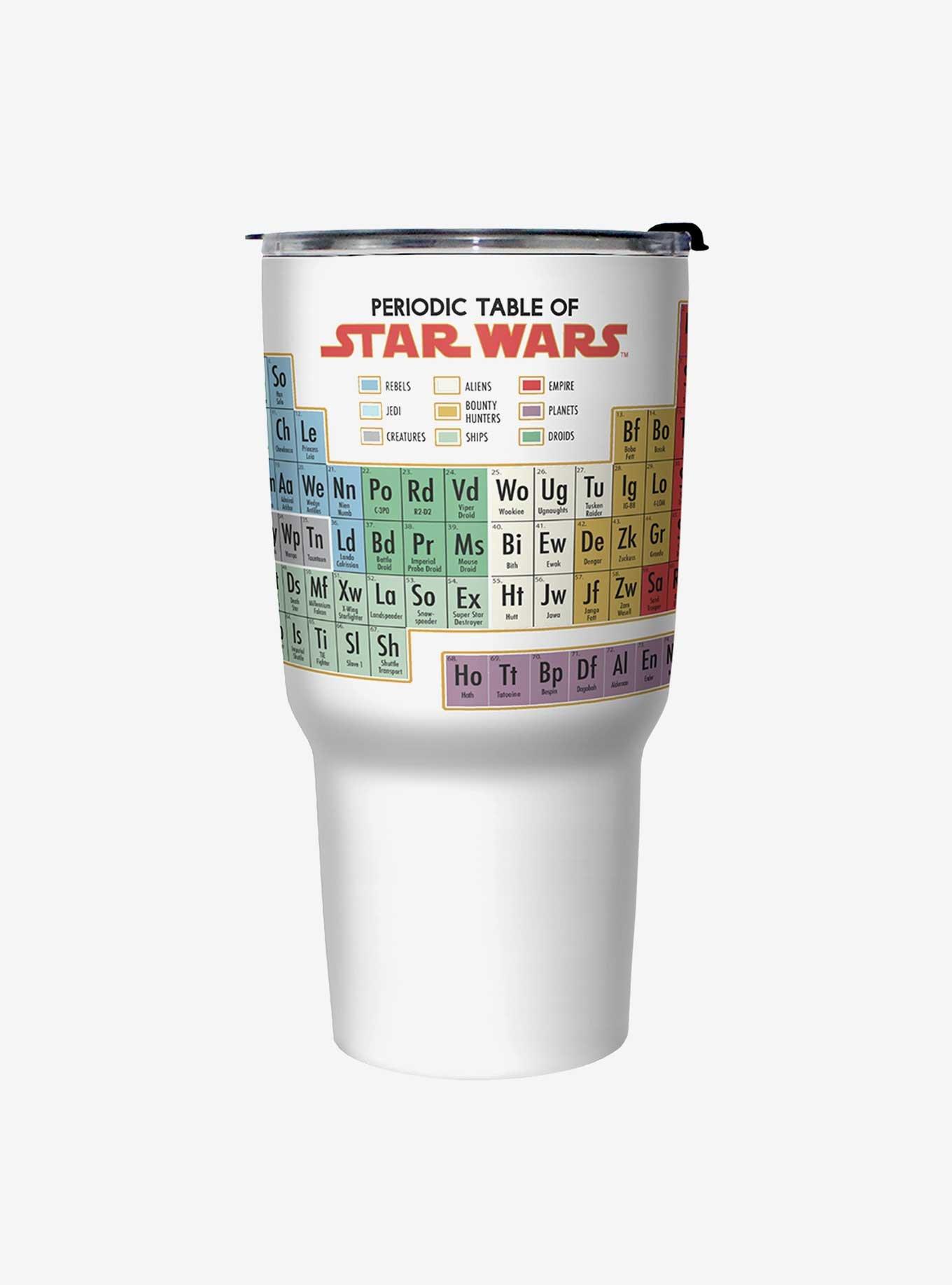 Star Wars Periodically White Stainless Steel Travel Mug - WHITE