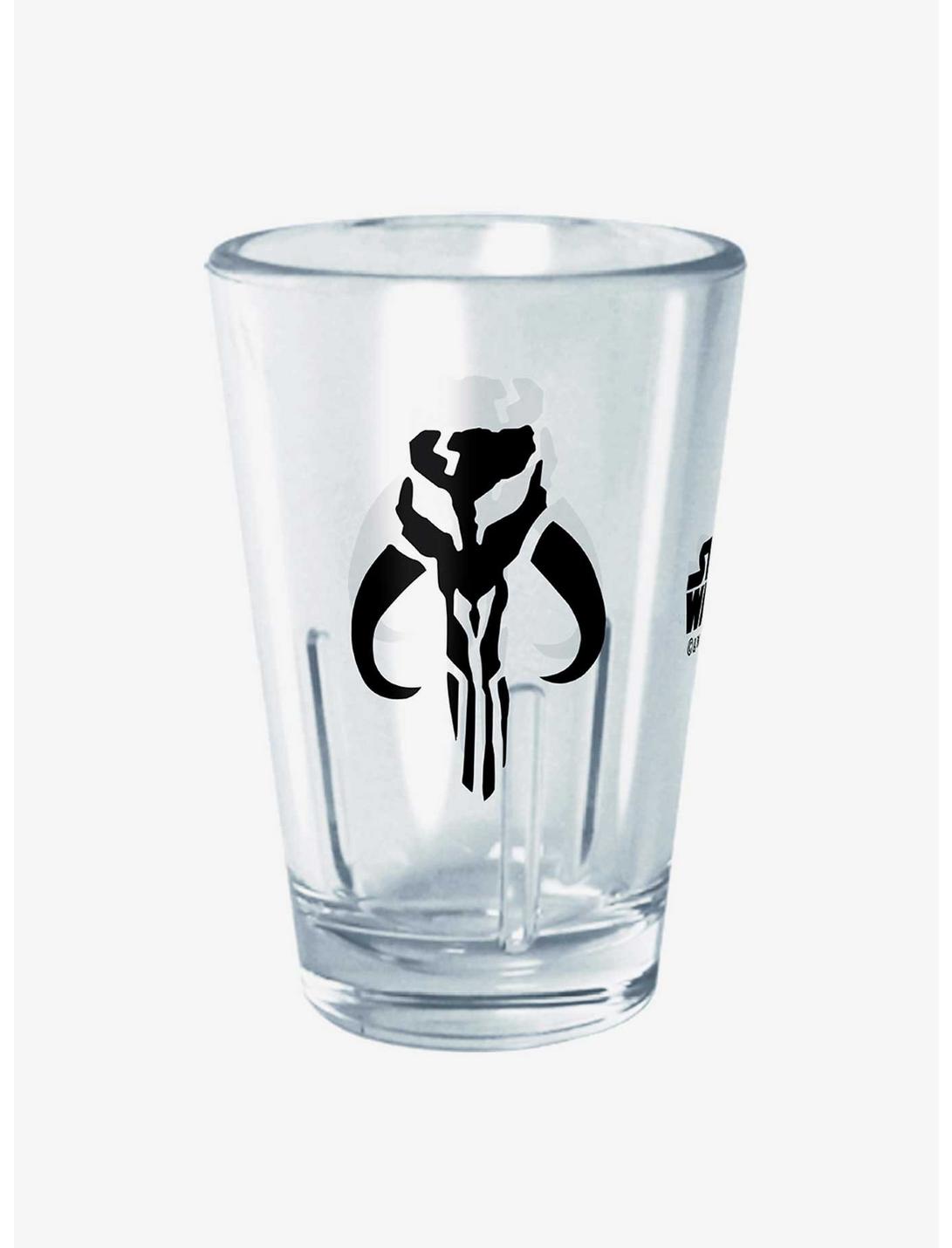 Star Wars Mandalorian Logo Mini Glass, , hi-res