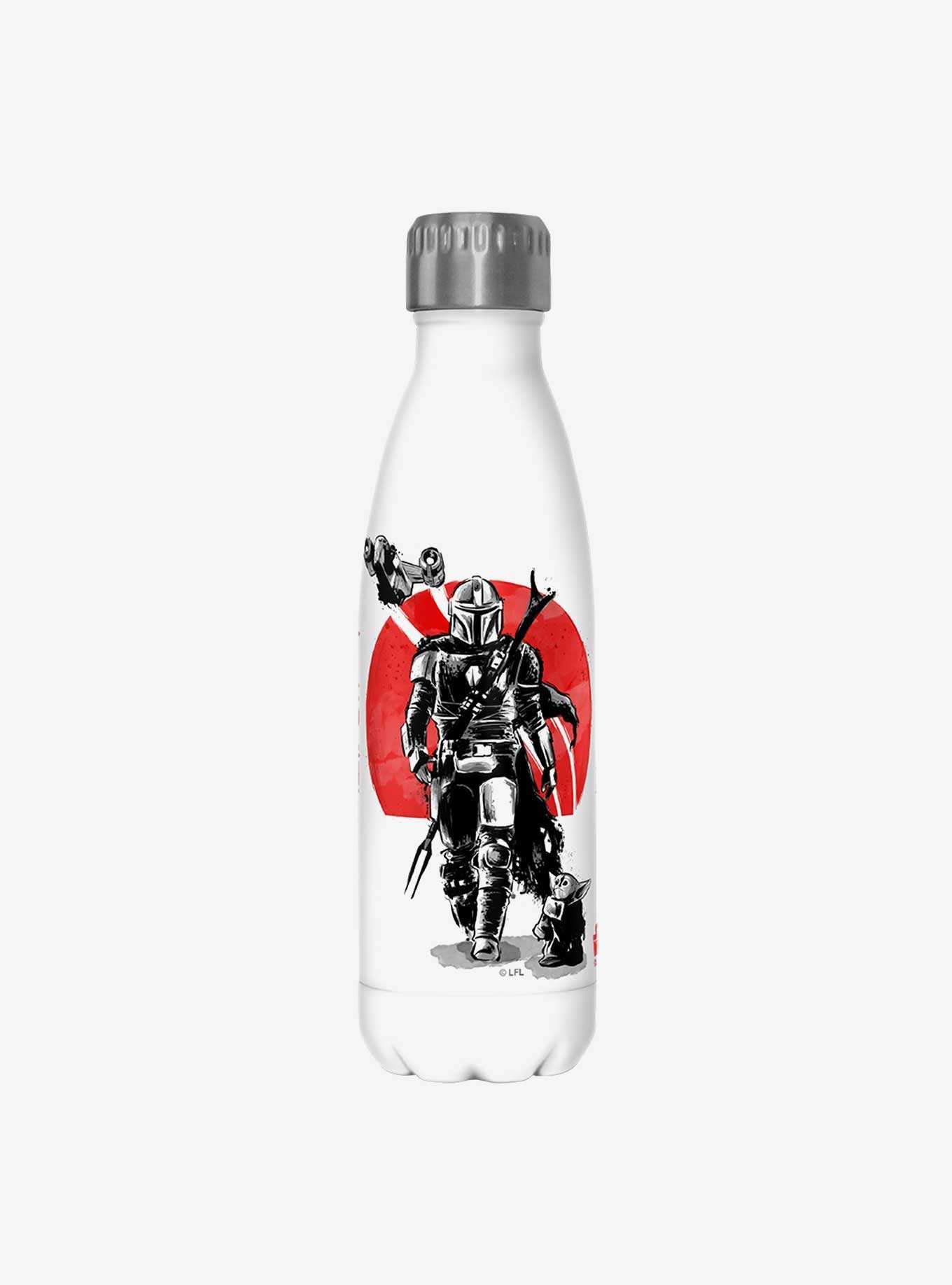 Stranger Things Black and Red Main Poster Stainless Steel Water Bottle