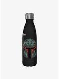 Star Wars Boba Icons Black Stainless Steel Water Bottle, , hi-res
