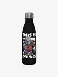 Star Wars The Mandalorian The Way Black Stainless Steel Water Bottle, , hi-res