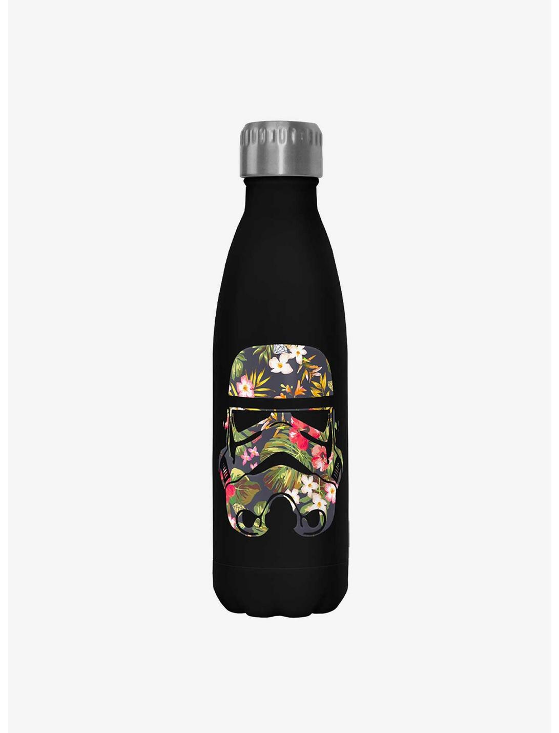 Star Wars Flower Storm Black Stainless Steel Water Bottle, , hi-res