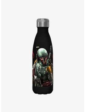 Star Wars Mandalorian Warrior Black Stainless Steel Water Bottle, , hi-res