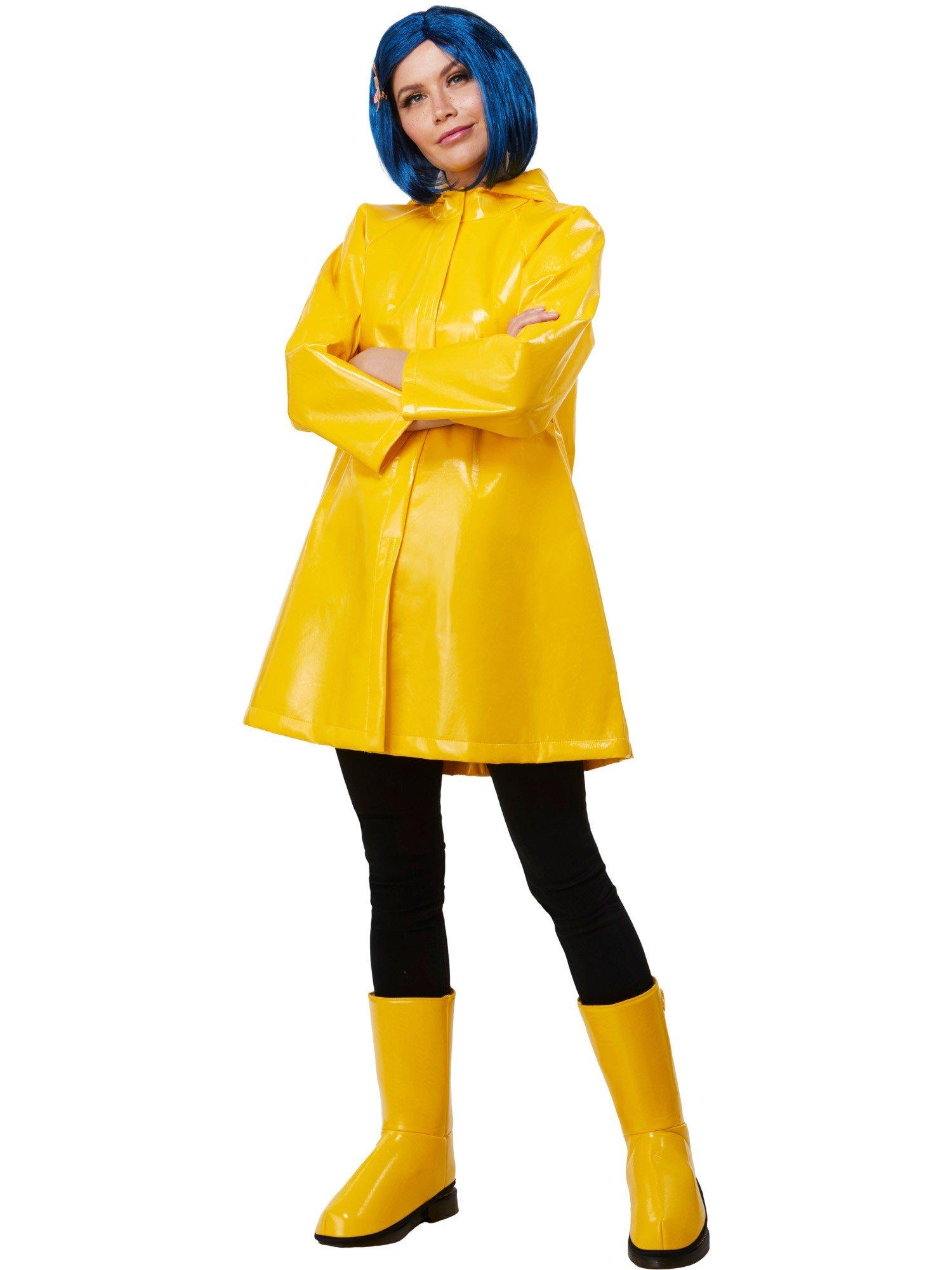 Coraline Adult Costume, MULTI, hi-res