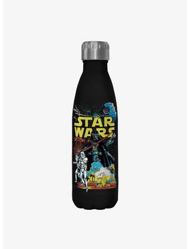Star Wars Rebel Classic Black Stainless Steel Water Bottle, , hi-res