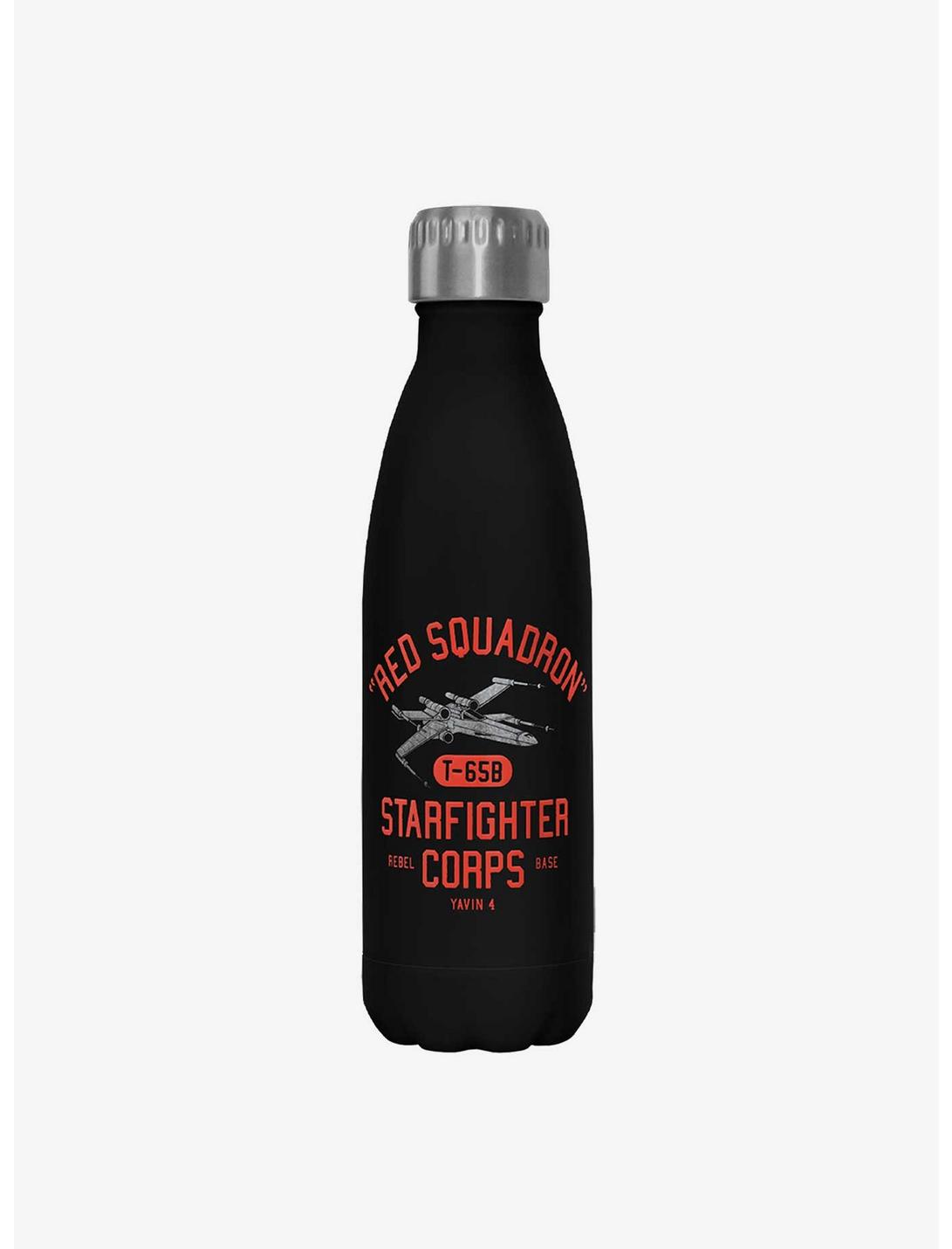 Star Wars Starfighter Corps Black Stainless Steel Water Bottle, , hi-res