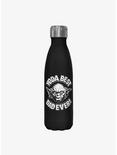 Star Wars Yoda Best Black Stainless Steel Water Bottle, , hi-res
