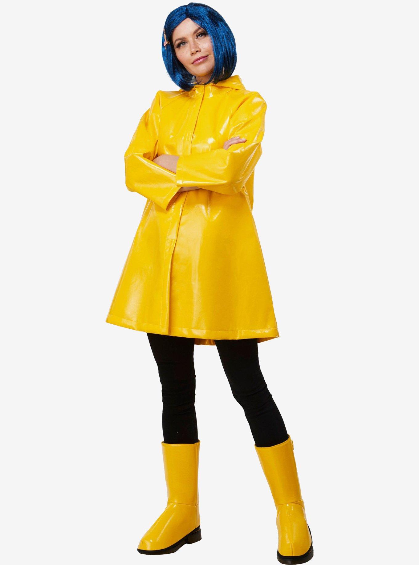 Coraline Adult Costume, MULTI, hi-res