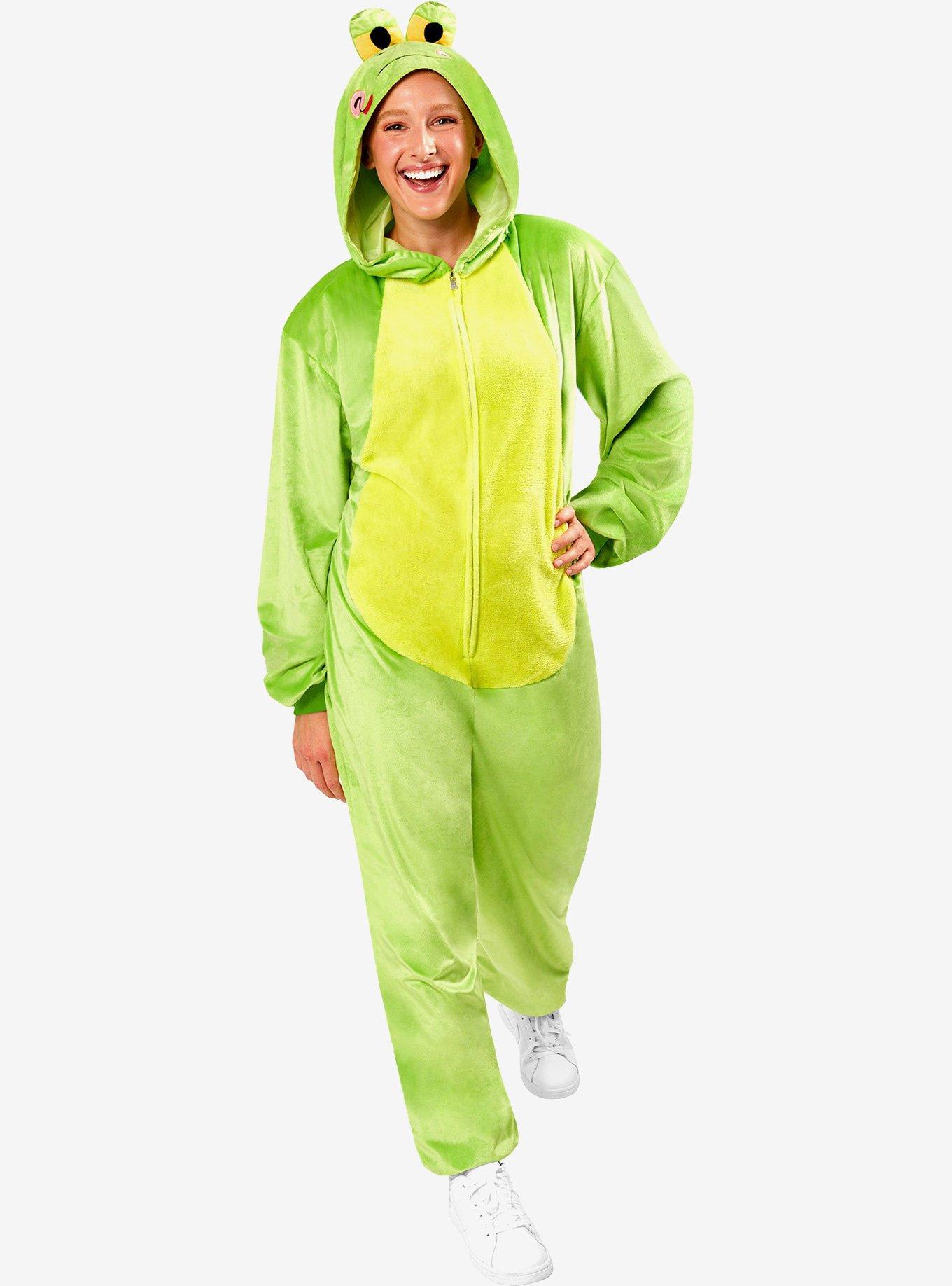 Frog Adult Comfywear Costume, MULTI, hi-res