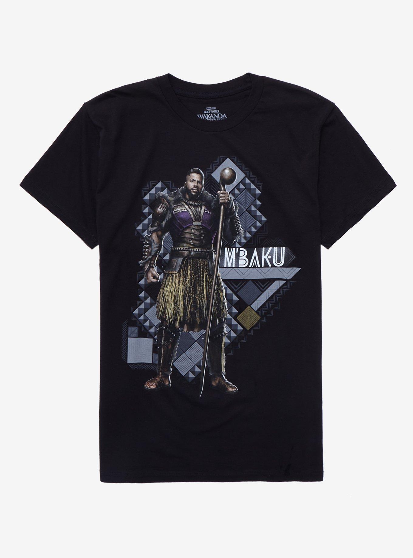 Marvel Black Panther: Wakanda Forever M'Baku T-Shirt, BLACK, hi-res