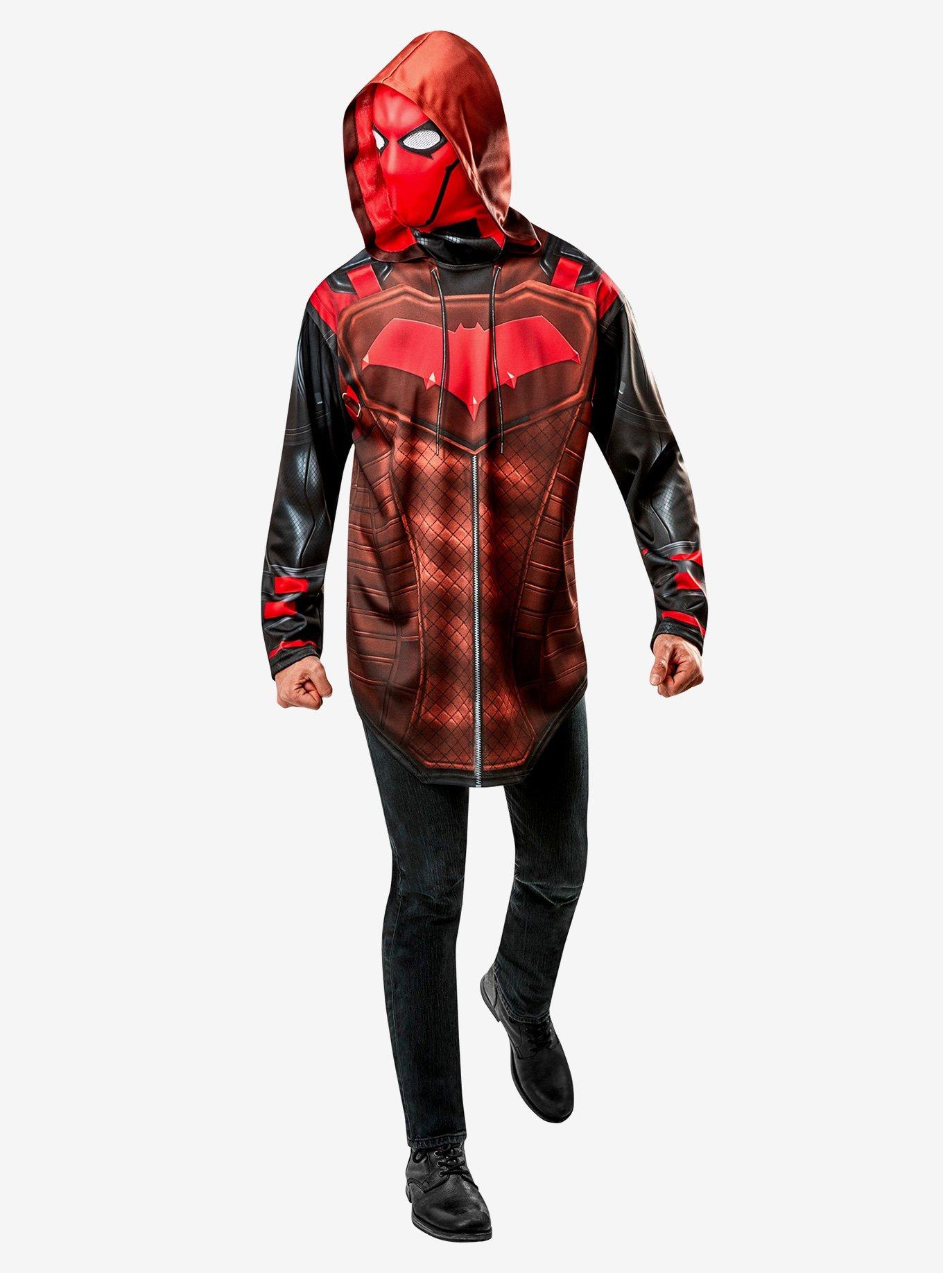DC Comics Gotham Knights Game Red Hood Adult Costume, MULTI, hi-res
