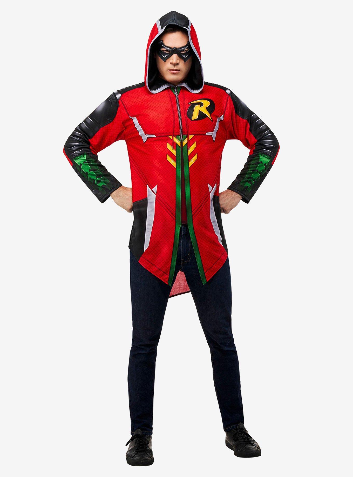 DC Comics Gotham Knights Game Robin Adult Costume, MULTI, hi-res