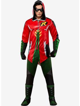 Plus Size DC Comics Gotham Knights Game Robin Adult Deluxe Costume, , hi-res