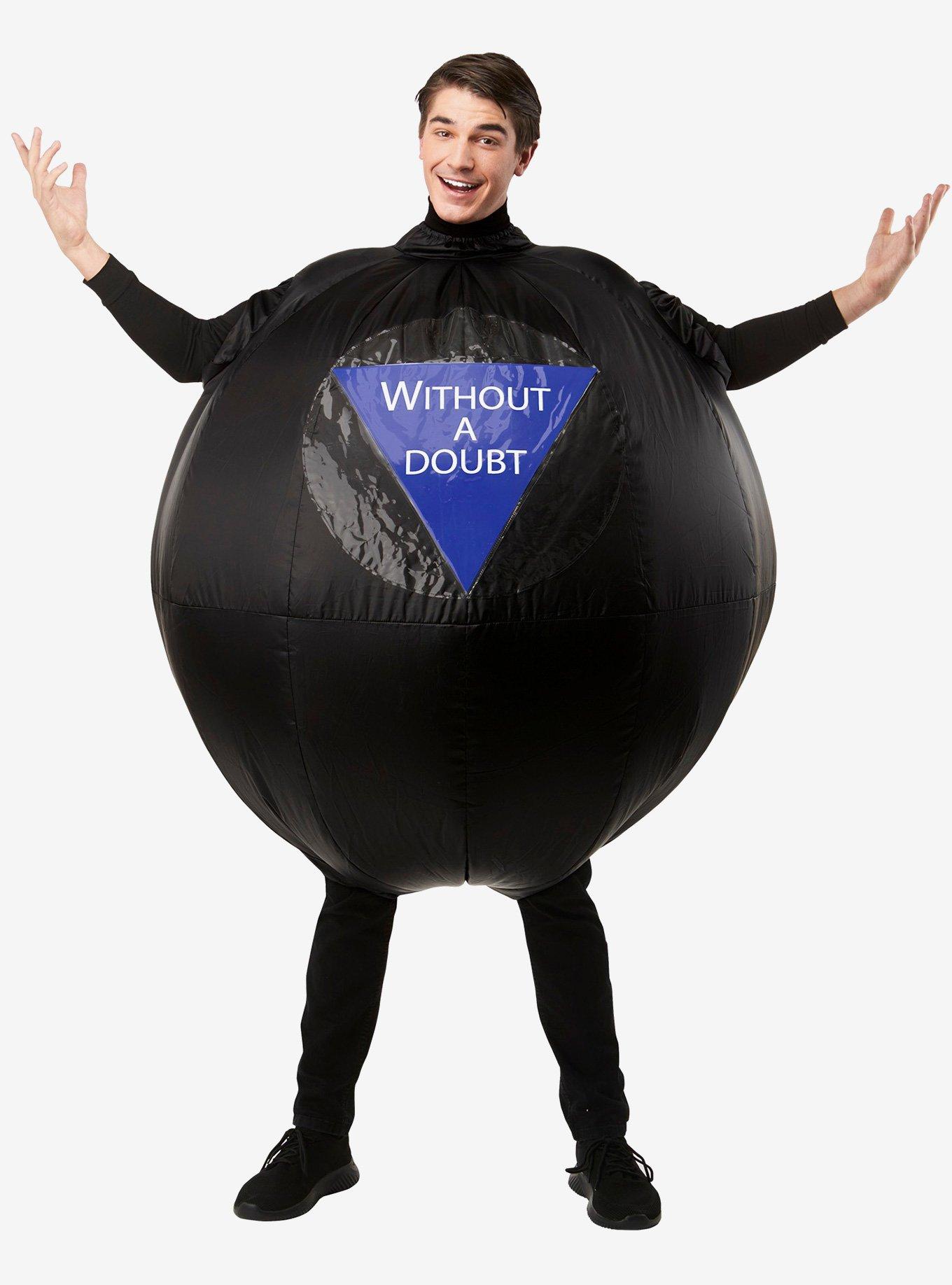 Mattel Games Magic 8 Ball Adult Costume Without A Doubt, , hi-res