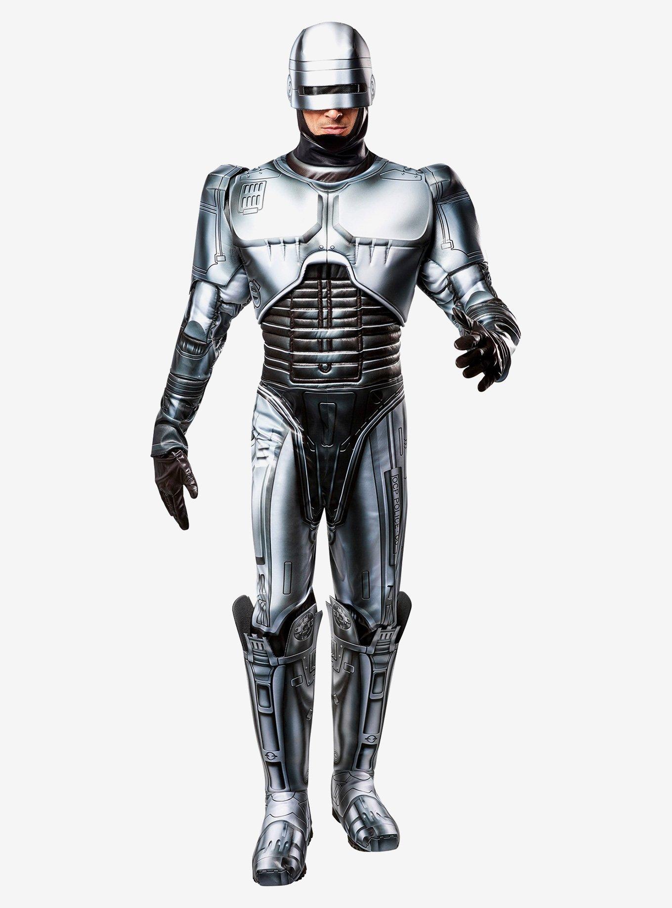 Robocop Adult Deluxe Costume, MULTI, hi-res