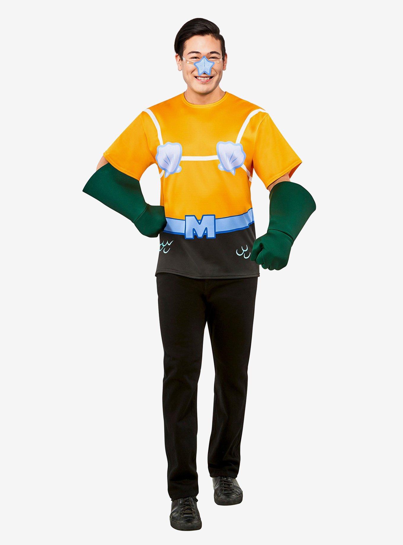 SpongeBob SquarePants Mermaid Man Adult Costume, MULTI, hi-res