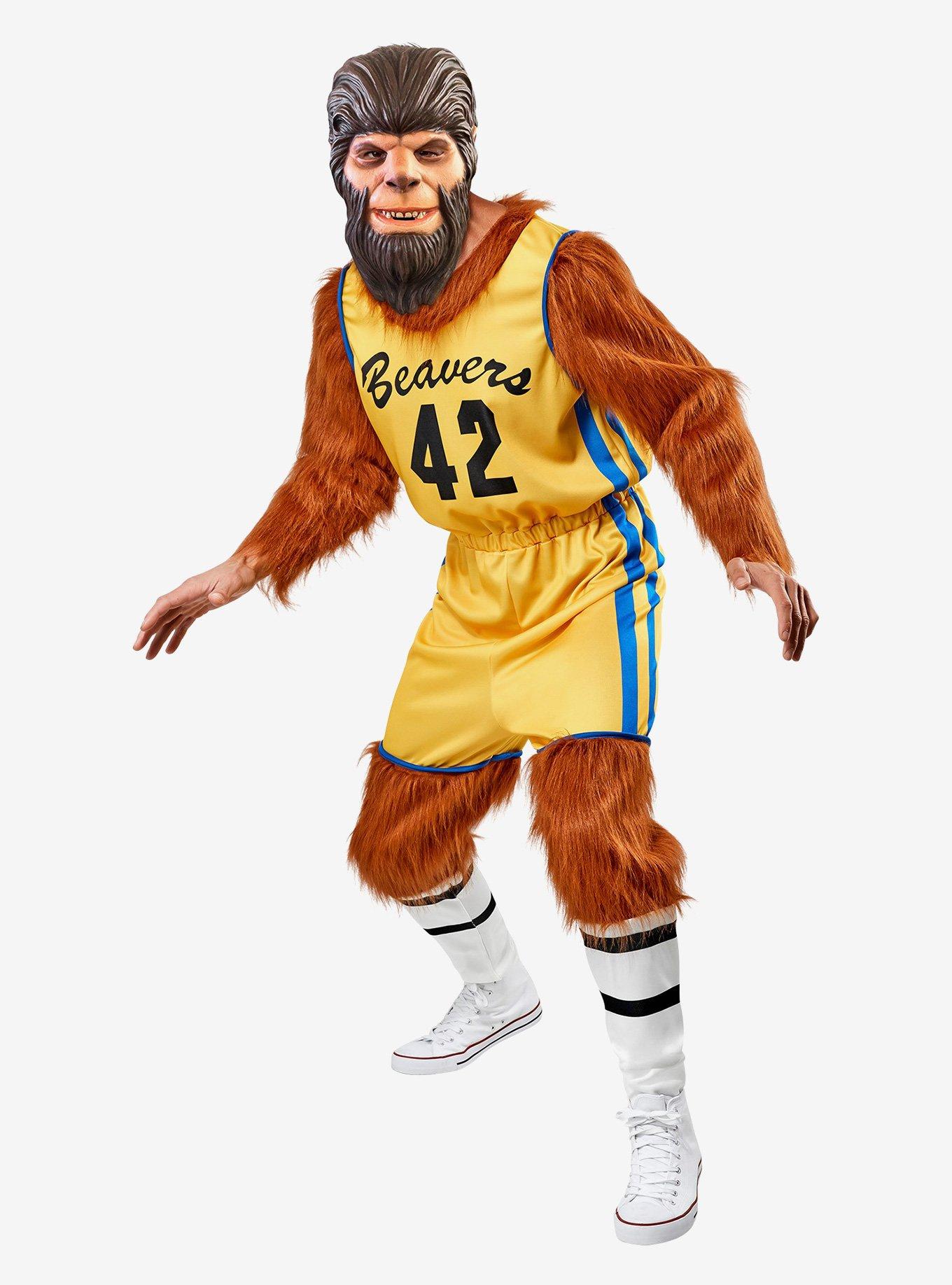 Teen Wolf 1985 Adult Costume Basketball, MULTI, hi-res