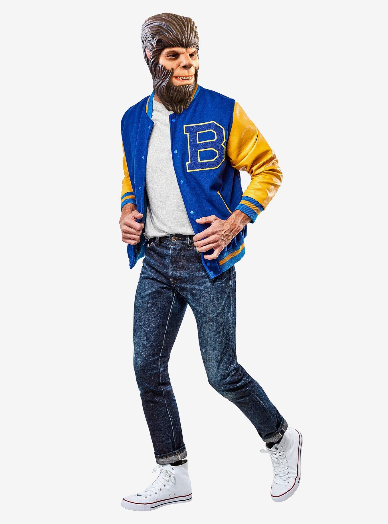 Teen Wolf 1985 Adult Costume Jacket, MULTI, hi-res