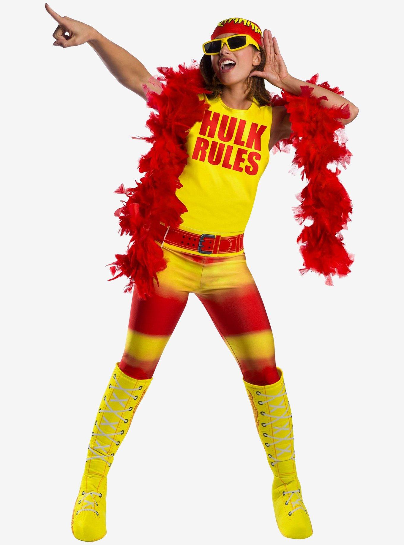 WWE Hulk Hogan Adult Costume Women, MULTI, hi-res