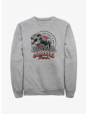 Jurassic Park T Rex Finds A Way Sweatshirt, , hi-res