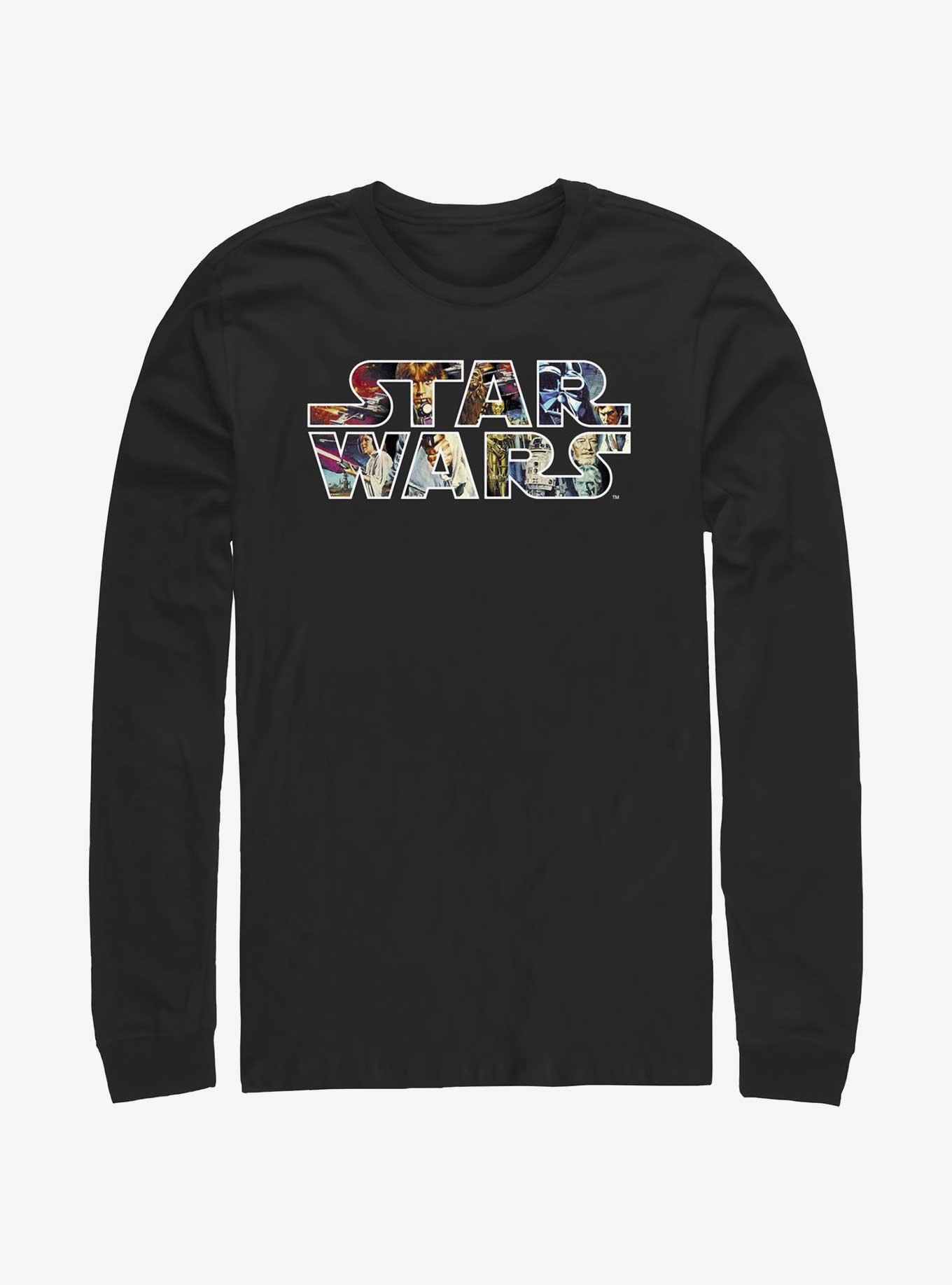 Star Wars Epic Logo Long Sleeve T-Shirt, , hi-res