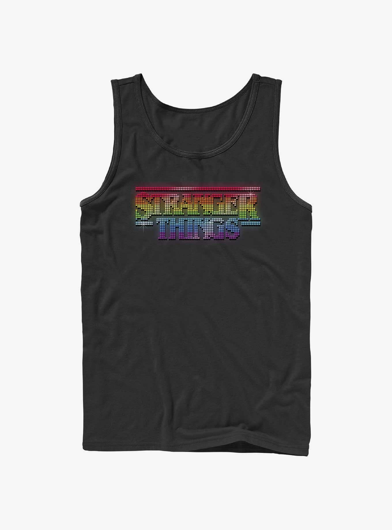 Stranger Things Rainbow Logo Tank, , hi-res