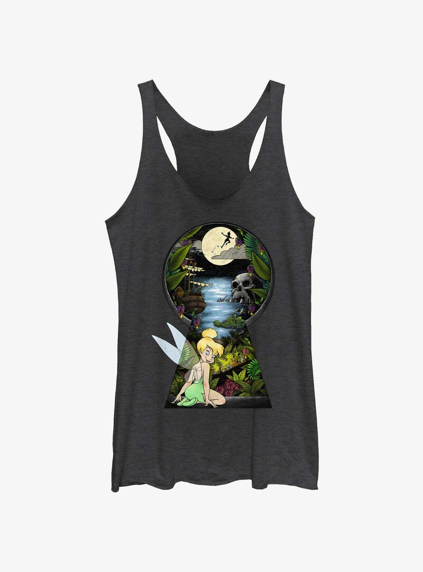 Disney Tinker Bell Keyhole To Neverland Girls Tank