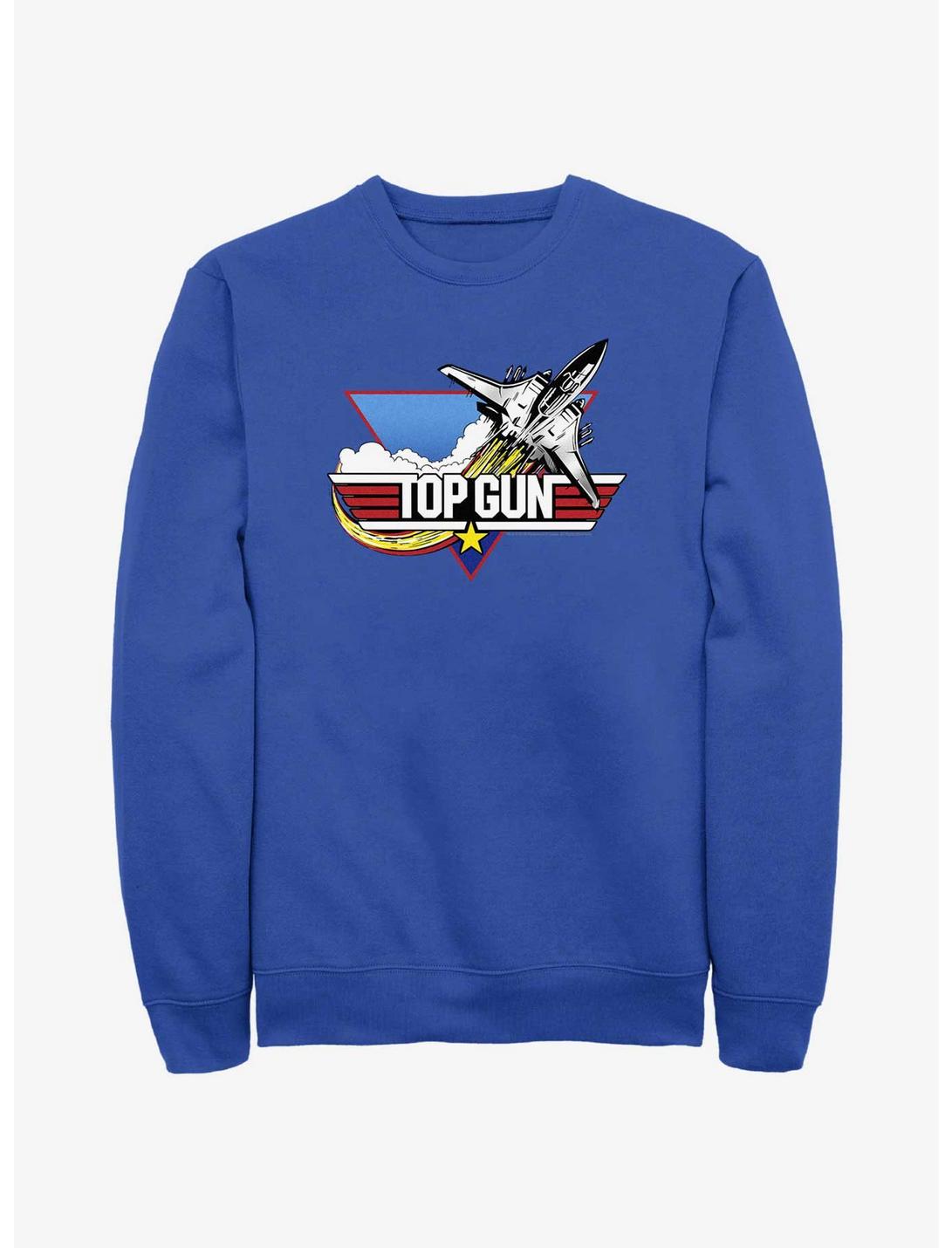 Top Gun Logo Sweatshirt, ROYAL, hi-res