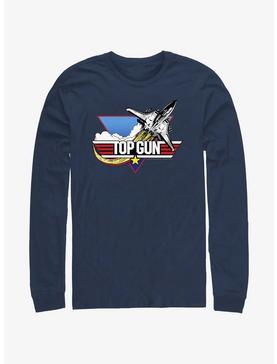 Top Gun Logo Long Sleeve T-Shirt, , hi-res