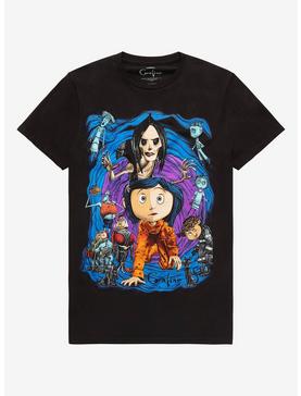 Coraline Spiral Tunnel Character T-Shirt, , hi-res