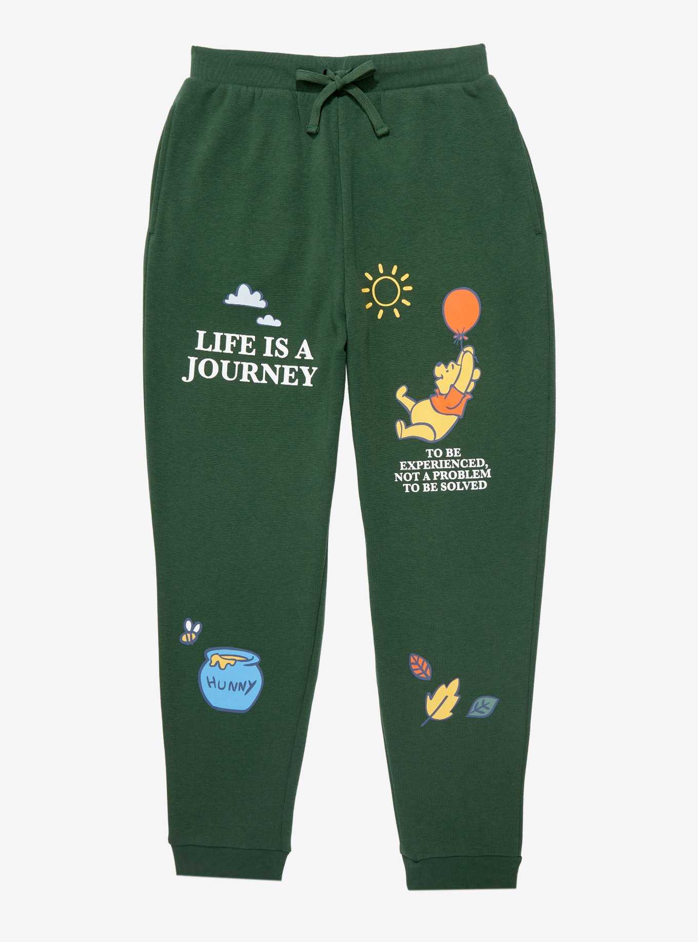 Disney Winnie the Pooh Life is a Journey Joggers - BoxLunch Exclusive, , hi-res