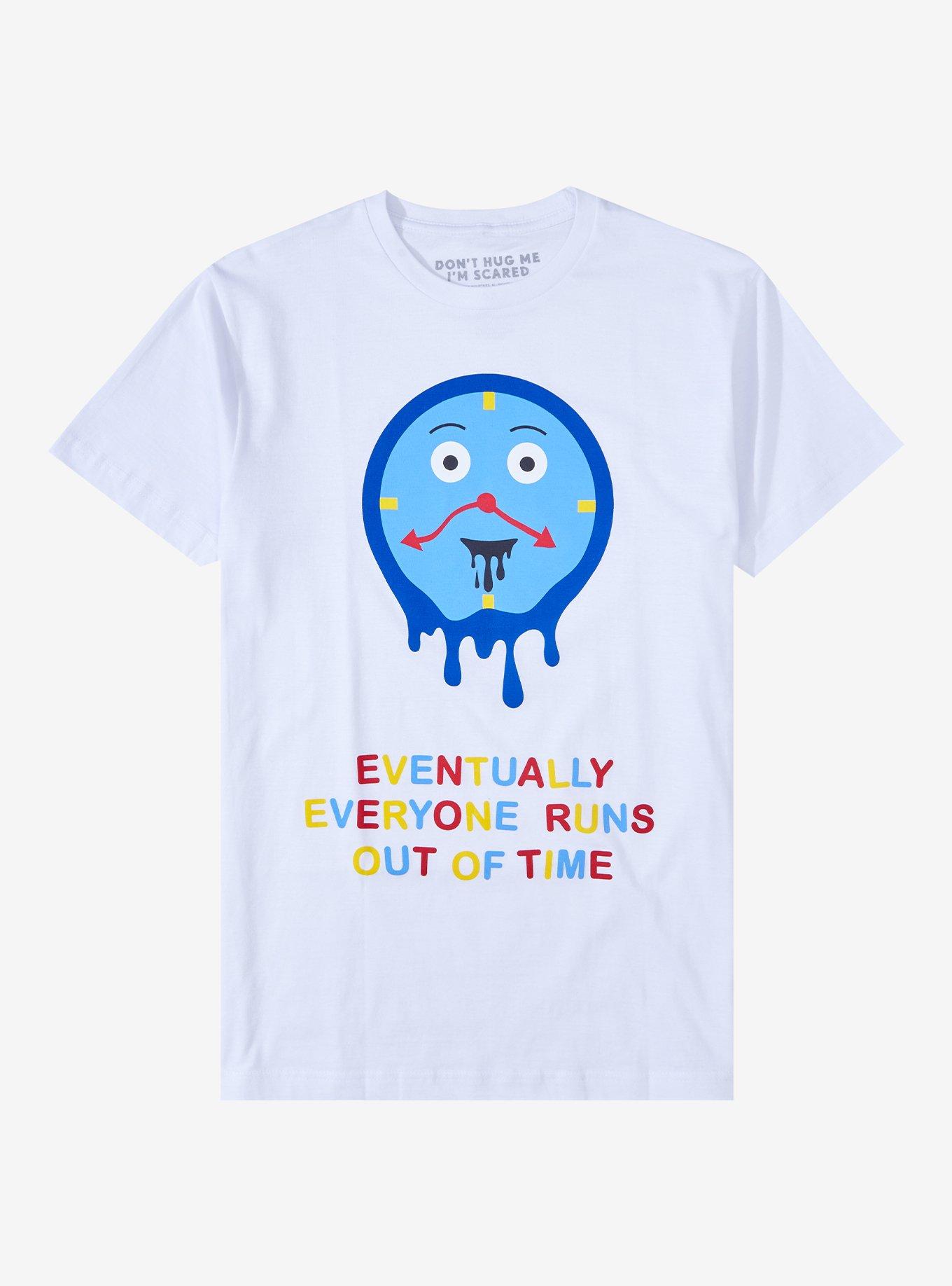 Don't Hug Me I'm Scared Tony The Talking Clock T-Shirt, MULTI, hi-res