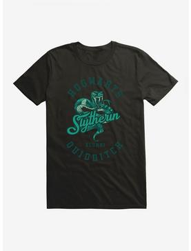 Official Skinny T Shirt Harry Potter Dark Grey QUOTE Slytherin House 